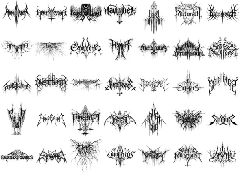 25 Of The Best Heavy Metal Logos